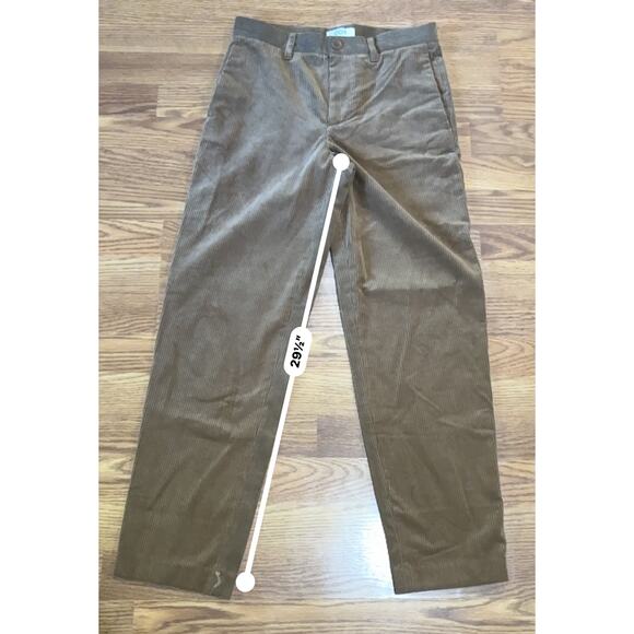 COS brown straight leg Regular-Fit Corduroy Chinos 28R - Picture 4 of 13